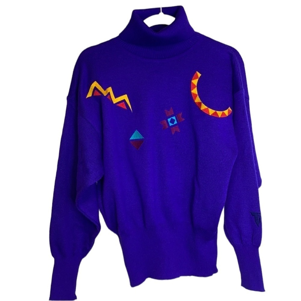 Vintage Tyrolia Skiwear Aztec Colorado Icelandic Ski Sweater